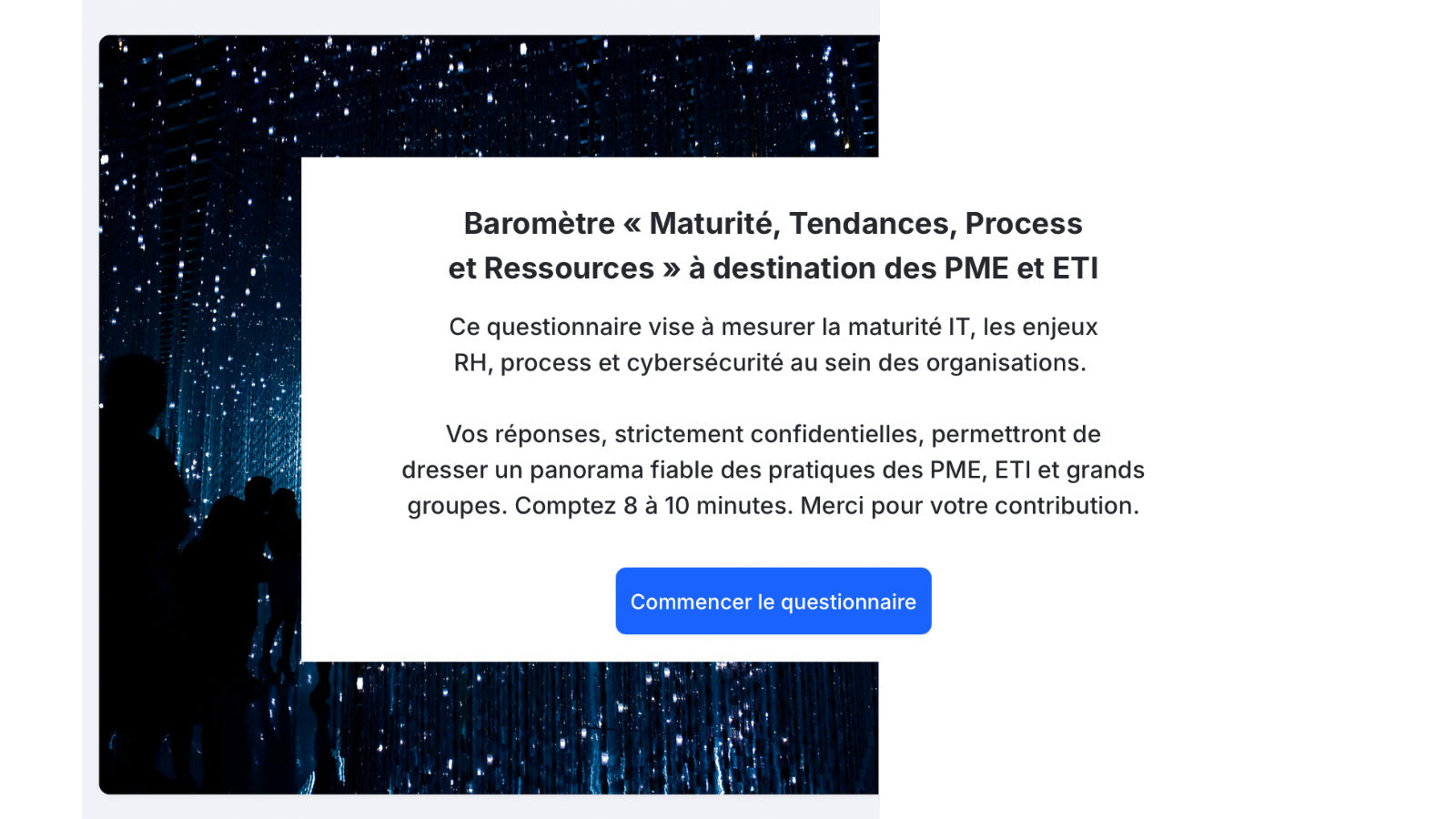 Couverture – PME, ETI : " Il est temps de donner votre avis... " 